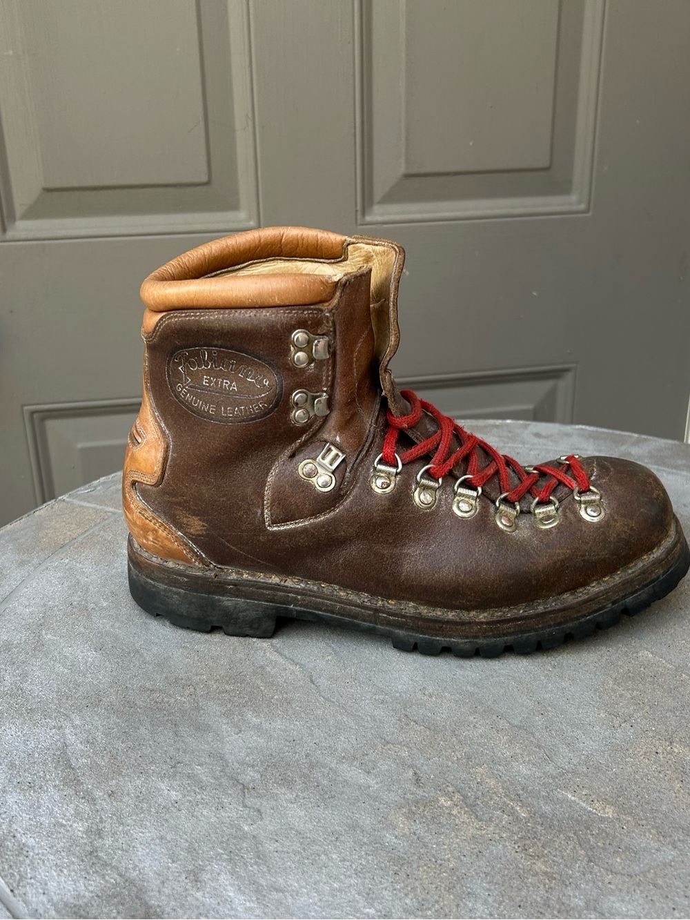 Fabiano Calzaturificio the Alps by Fabiano Leather Steel Toe Boots